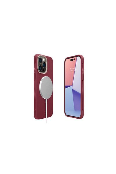 Spigen Husa Iphone 14 Pro Cyrill Ulta Color Magsafe Cherry
