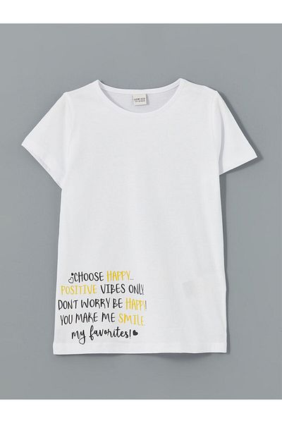 LC Waikiki Lcw Crew Neck Girls T-Shirt & Leggings