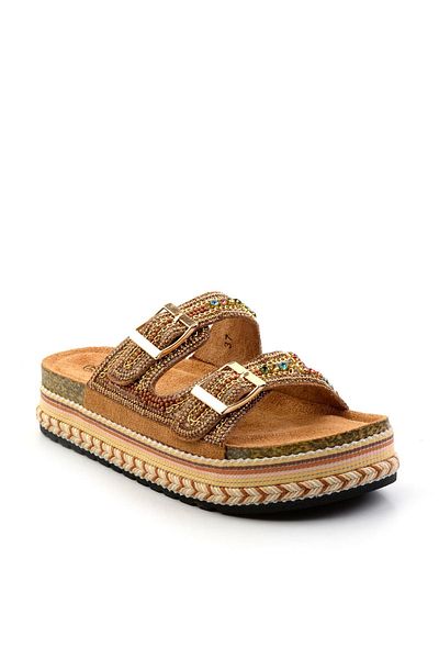 Guja Camel Women's Slippers K04185103187