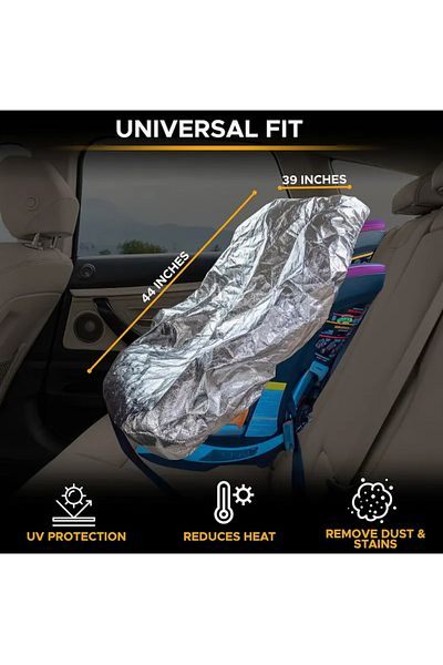 CoverPlus Baby Car Seat Protector Sunshade Uv Protection