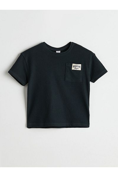 LC Waikiki Lcw Crew Neck Printed Boys' T-Shirt