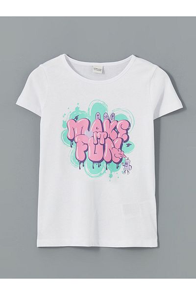 LC Waikiki Lcw Crew Neck Girls T-Shirt & Leggings