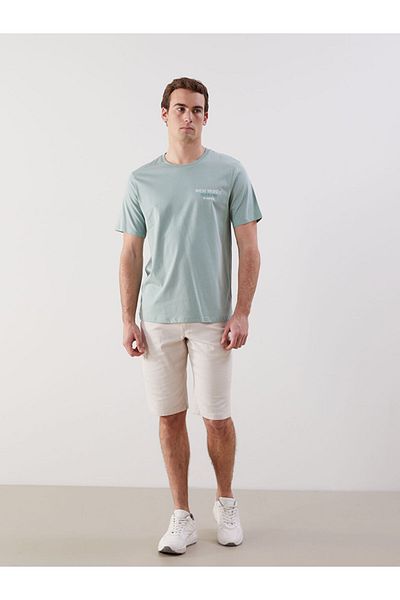 LC Waikiki Ανδρικό Tisort με στάμπα Crew Neck New Season - S5JQ25Z8
