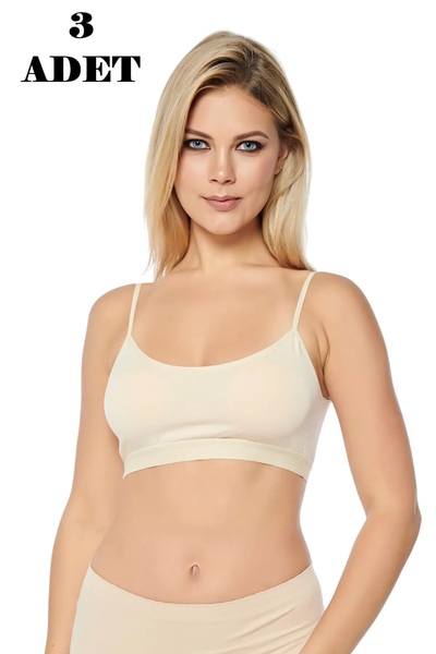 Ersoy Μπουστάκι 3 τεμαχίων πολυτελείας με αφαιρούμενο λουράκι από σχοινί ERS1006