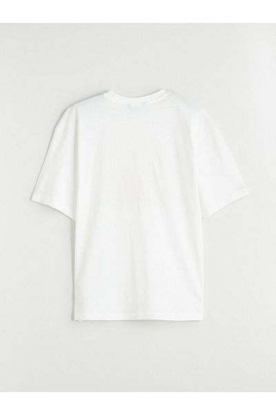LC Waikiki Lcw Crew Neck Printed Combed Cotton Men's T-Shirt