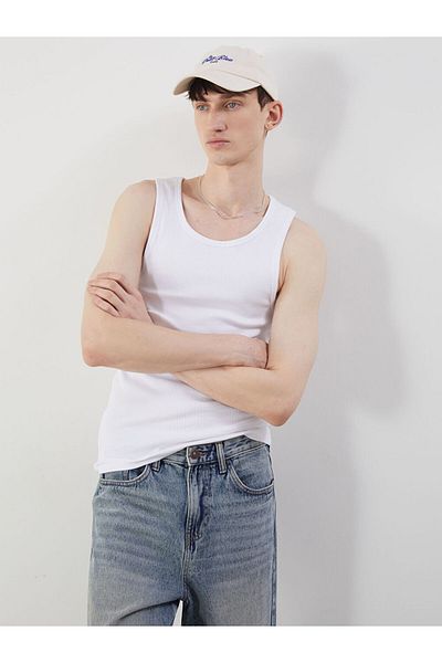 LC Waikiki Tricou fără mâneci pentru bărbați, cu decolteu crew, sezon nou - S5AN13Z8