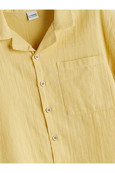 LC Waikiki Basic Short Sleeve Boy's Shirt