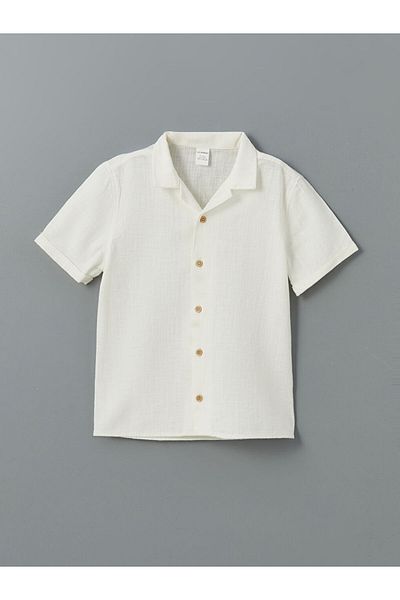 LC Waikiki Resort Collar Boy's Shirt and Pants 2 Pcs