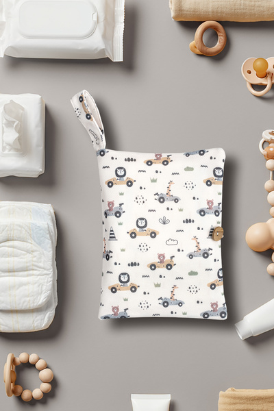 Maison Routine حقيبة العناية بالطفل من الأم، حقيبة تنظيم تغيير الحفاضات لحديثي الولادة، منظم السيارة