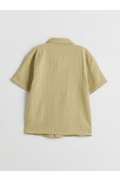 LC Waikiki Basic Short Sleeve Boy's Shirt