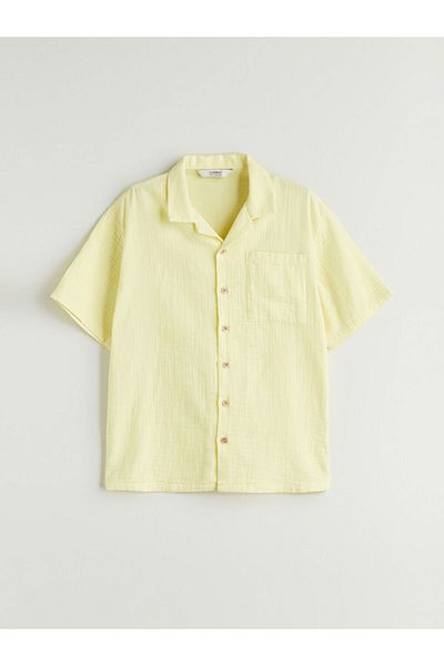 LC Waikiki Basic Short Sleeve Boy's Shirt