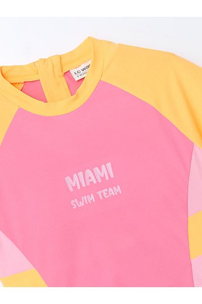 LC Waikiki Κοριτσίστικο μαγιό Lcw Quick Dry UV Protection