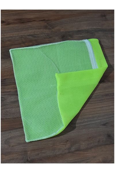 noip Yellow - Zippered - Sensitive Laundry Slippers Shoe Washing Net Large Size (7474)