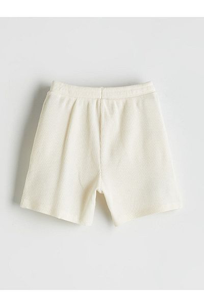 LC Waikiki Green Elastic Waist Pocket Boy's Shorts