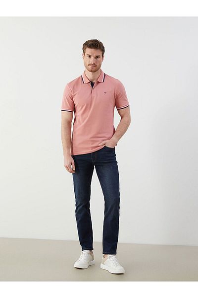LC Waikiki Ανδρικό T-Shirt LCWAIKIKI Classic Polo Neck Pique