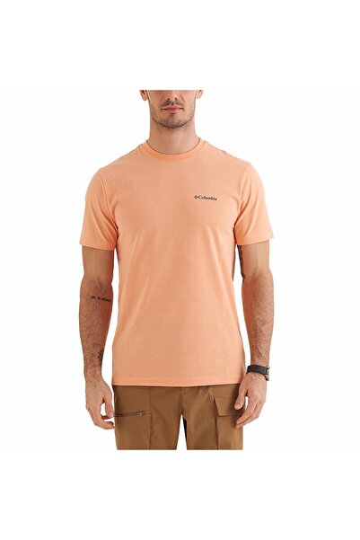 Columbia Cs0282 Csc m Basic Sm Logo Brushed Ss Tee Men's T-Shirt