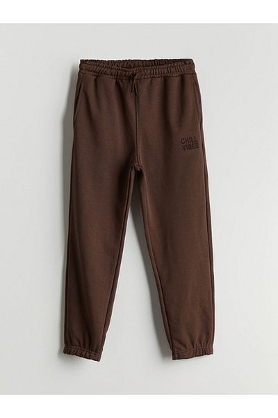 LC Waikiki Lcw Boy's Jogger Sweatpants with Elastic Waist