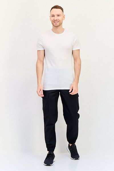 adidas Men Sportswear Fit Outdoor Cargo Pants, Black