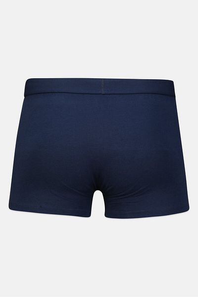 Tchibo Men 2 Pack Stripe Boxer Briefs, Navy Blue Combo