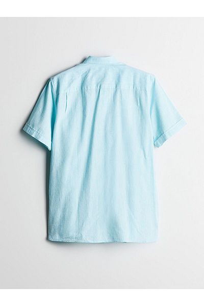 LC Waikiki Ανδρικό πουκάμισο LCWAIKIKI Classic Regular Fit Linen Blend