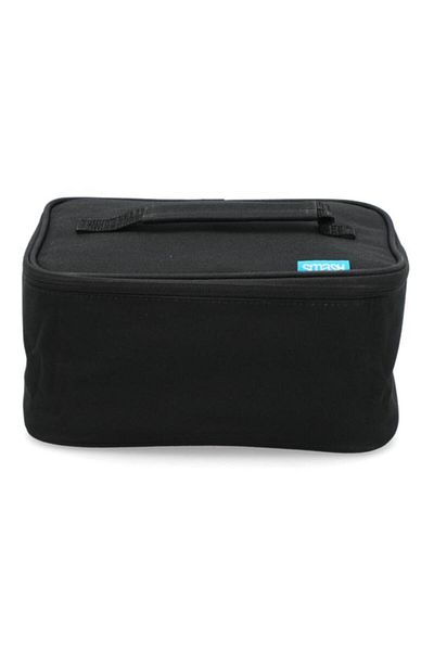 Generic smash Zipper Closure Collapsible Antibacterial Fold-Up Lunch Bag Assorted Color