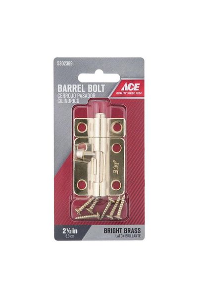 Generic ACE Barrel Bolt Gold 2.5inch 01-3008-334