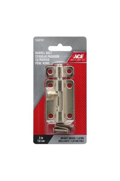 Generic مسمار برميل ACE نحاسي مقاس 3 بوصات