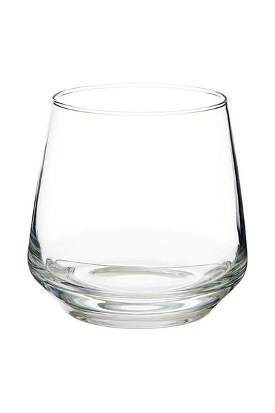 Generic Secret de Gourmet Elaya Teflon Coated Durable Short Tumbler Glass Clear 340ml
