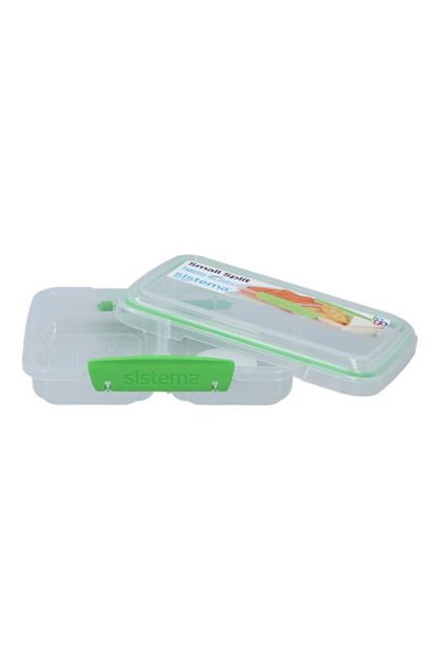 Generic sistema Dishwasher Safe To Go Small Split Stackable Lunch Box Assorted Color 350ml 21518