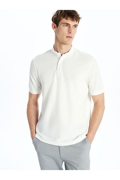 LC Waikiki Ανδρικό μπλουζάκι SOUTHBLUE Judge Collar