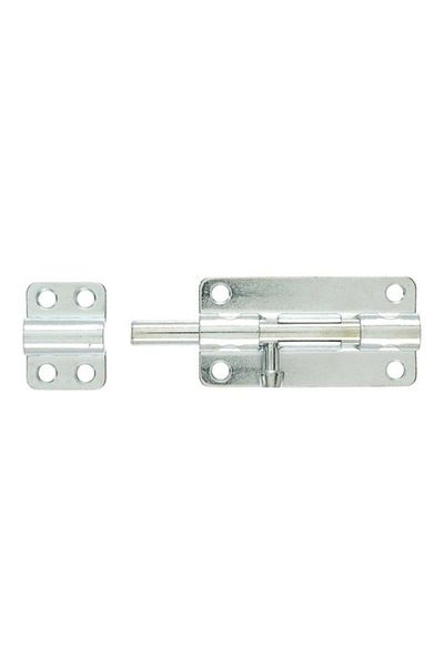 Generic برغي أسطواني مطلي بالزنك من ACE فضي، مقاس 4 بوصات، 5302294