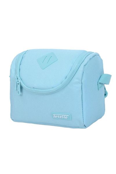 Generic MARVEL Trendy Zipper Closure Lunch Bag for Girls Blue FKGE-SIN-2108L