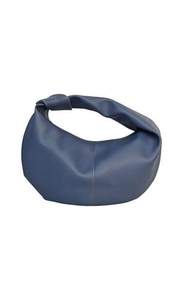 Gloria Women's Indigo Blue Mini Knotted Handbag