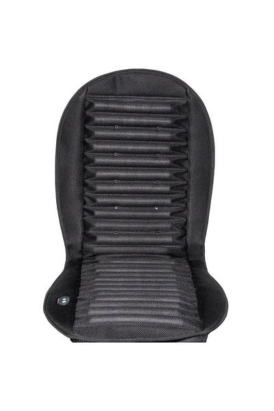 Roll Fast Husa scaun auto cu ventilatie, 3 trepte de reglare, alimentare 12 V, Ultimate Cool, negru