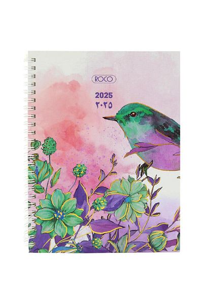 Roco 2025 Design 3 Weekly Diary Gregorian/Hijri WeeklyA5