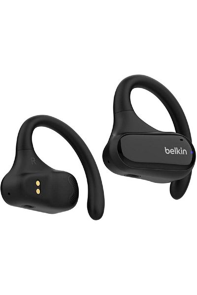 Belkin Sound Form Clear Fit Earbuds Bluetooth USB (Charging) Built-in Microphone Black