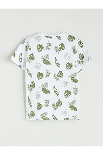 LC Waikiki LCW Kids Bisiklet Yaka Erkek Çocuk Şortlu Pijama Takımı