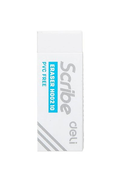 Deli Eraser 21s DL-72122 – 43×18×11mm Soft PVC Eraser for School & Office Use
