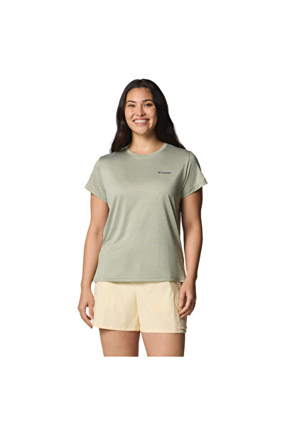 Columbia Bluevista Hill Kadın Yeşil Outdoor T-Shirt AL3349-348