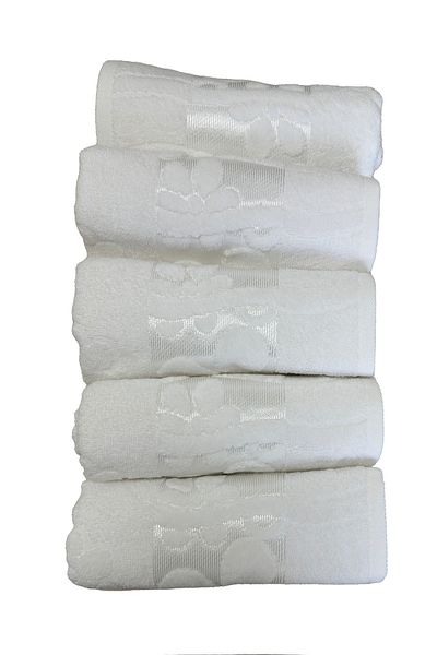 TRUVA Set Towel 50x90cm, 5pcs(white)