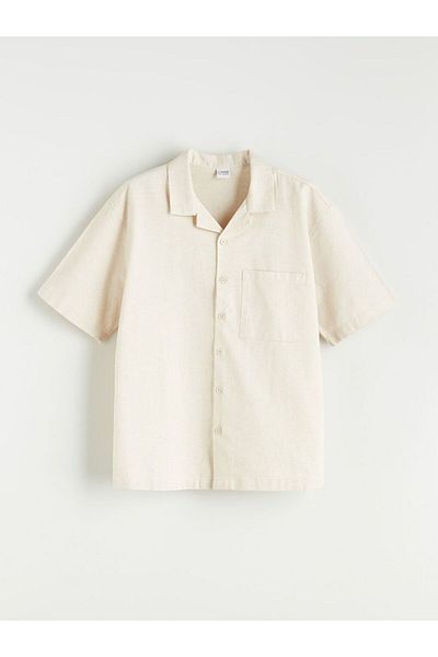 LC Waikiki LCW Kids Linen Blended Boy's Shirt