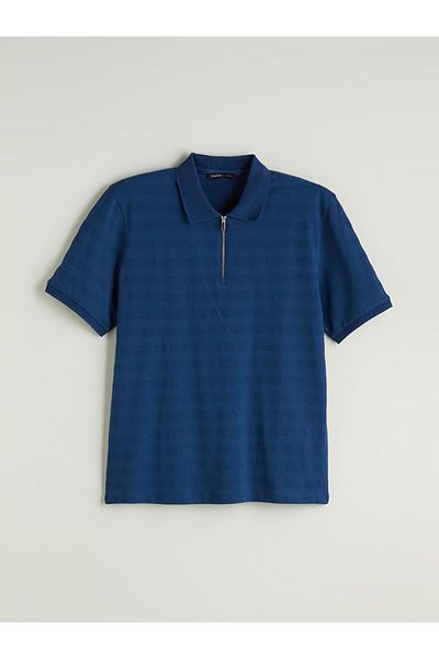 LC Waikiki Ανδρικό μπλουζάκι LCWAIKIKI Classic Polo Collar ριγέ