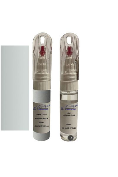 YLKRS AUTOMOTIVE Kit retus vopsea touch up Dacia Logan 4565 (Blanc Neige)