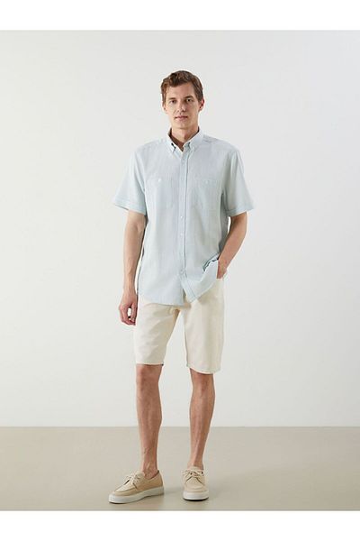 LC Waikiki LCWAIKIKI Classic Regular Fit Herrenhemd mit Struktur