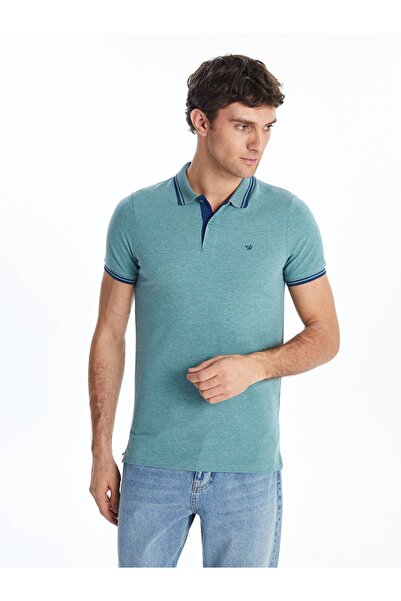 LC Waikiki Ανδρικό T-Shirt LCWAIKIKI Classic Polo Neck Pique