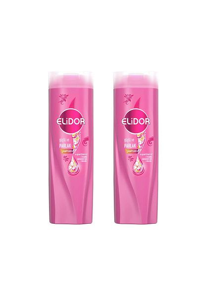 Elidor Superblend Hair Care Shampoo Strong and Shiny Vitamin E X 2