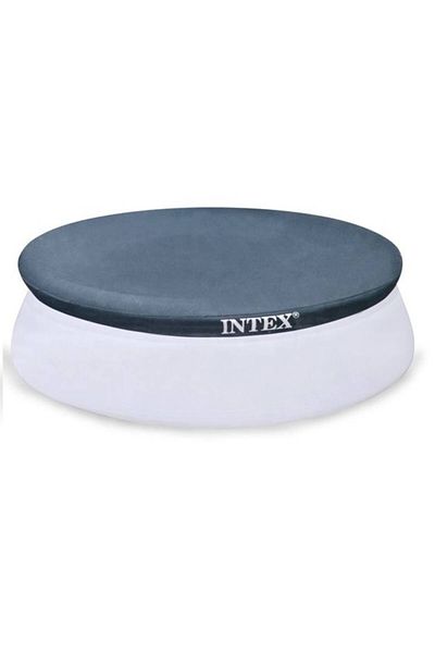 Intex Prelată de protecție pentru piscină, PVC, rezistentă la radiațiile solare, 244x30 cm, albastră
