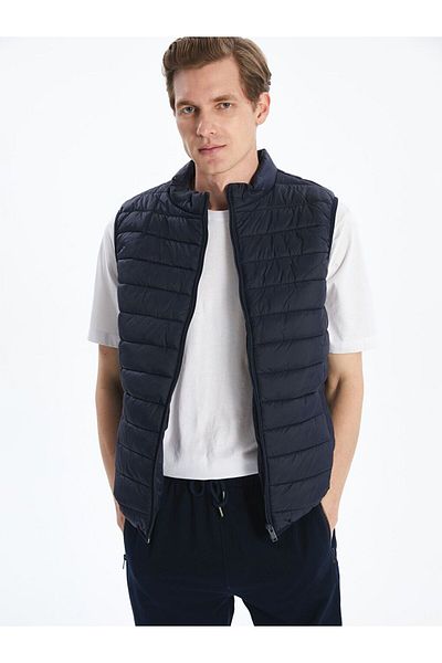 LC Waikiki LCWAIKIKI Classic Standard Mold Stand Collar Men's Puffer Vest