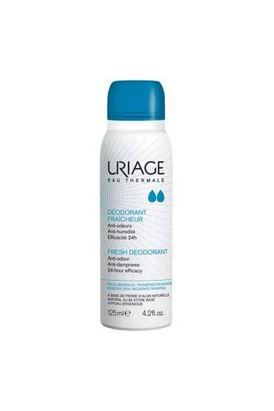 Uriage Deodorant spray Uriage cu piatră de alaun, 125 ml