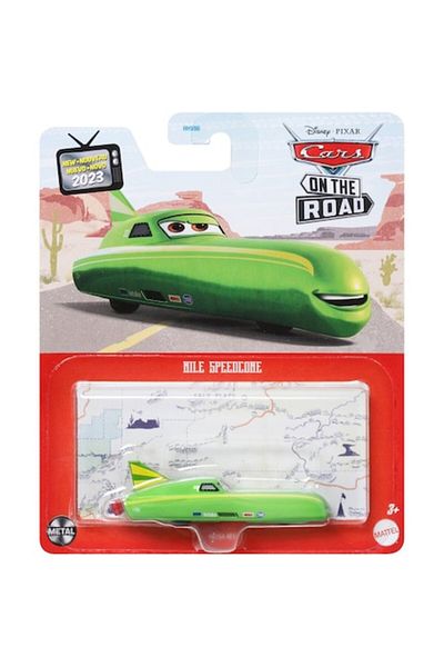 DİSNEY CARS Disney Cars 3 Toy Car - Nile Speedcone, Scale 1:55